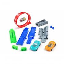 Brinquedo Infantil Carrinho Lançador Ejection Truck com Pista 360 Graus de Montar First Bikes