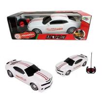 Brinquedo Infantil Carrinho Possante Controle Remoto Branco Brinquedo Infantil Carrinho Possante Controle Remoto Branco