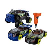Brinquedo Infantil Carrinho Turbo Tools Mustang/Bugatti 3 em 1 com Ferramentas Multikids - BR2164 Brinquedo Infantil Carrinho Turbo Tools Mustang/Bugatti 3 em 1 com Ferramentas Multikids - BR2164