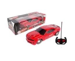 Brinquedo Infantil Carro Possante Controle Remoto Vermelho Brinquedo Infantil Carro Possante Controle Remoto Vermelho