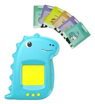 Brinquedo Infantil Cartão Inglês para Português 224 Palavras