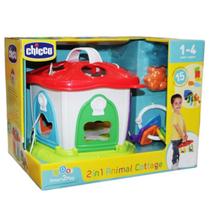 Brinquedo Infantil Casa dos Animais 2 em 1 da Chicco 57879