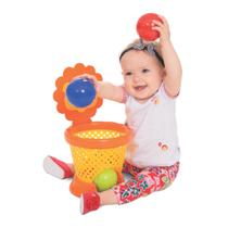 Brinquedo Infantil Cesta de Basquete Leão com Bolinhas para Bebês - NLQT