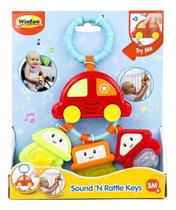 Brinquedo Infantil Chaveiro Chocalho Com Sons Winfun Brinquedo Infantil Chaveiro Chocalho Com Sons Winfun
