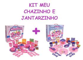 Brinquedo Infantil Chazinho e Jantar Acompanha Copo e Xicara Brinquedo Infantil Chazinho e Jantar Acompanha Copo e Xicara