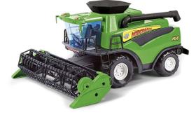 Brinquedo Infantil Colheitadeira Fazendeiro Poliplac Agrícola Arrozeira