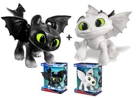 Brinquedo Infantil Como Treinar o seu Dragão Baby Dragões Filhote do Banguela DreamWorks Dawn + Eclipse Kit