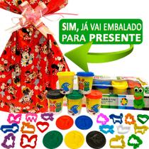 Brinquedo Infantil Criança Massinhas Modelar Moldes Forminha - Play-Doh