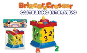 Brinquedo Infantil Crianças Bebês Castelinho Interativo Didático Solapa