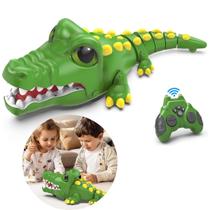 Brinquedo Infantil Crocodilo com Controle Remoto Croc Attack Multikids