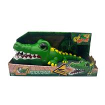 Brinquedo Infantil Crocodilo de Controle Remoto Crocky Attack Multikids - BR2255 Brinquedo Infantil Crocodilo de Controle Remoto Crocky Attack Multikids - BR2255