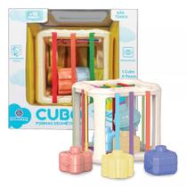 Brinquedo Infantil Cubo Formas Geométricas Polibrinq BB3014 Brinquedo Infantil Cubo Formas Geométricas Polibrinq BB3014