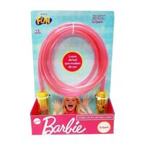 Brinquedo infantil de pular corda com luzes da Barbie F0145-4 - Fun