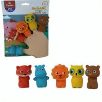 Brinquedo Infantil Dedoches De Animais da Floresta Educativos - Castela