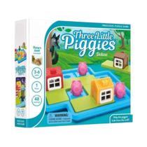 Brinquedo Infantil Desafio IQ Três Porquinhos Nettoy - 40067