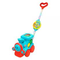 Brinquedo Infantil Didático Empurra Baby Musical Trem Dm Toys