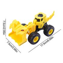 Brinquedo infantil Dinosaur Engineering Vehicle Toy Bulldozer Forklift Model Toy Giveaway Gift Brinquedo infantil Dinosaur Engineering Vehicle Toy Bulldozer Forklift Model Toy Giveaway Gift