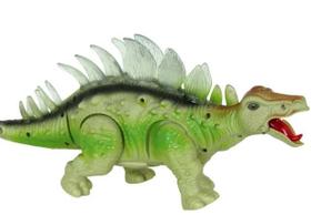 Brinquedo infantil Dinossauro Com som e luz Estegossauro e muito divertido.