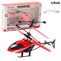 Brinquedo Infantil Drone Helicóptero Sensor Proximidade Luzes Leds Brinquedo Infantil Drone Helicóptero Sensor Proximidade Luzes Leds