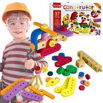 Brinquedo Infantil Educativo Construtor Monta Brinca Desmonta