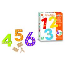 Brinquedo Infantil Educativo Conta Patos 10 Números Brinquedo Infantil Educativo Conta Patos 10 Números