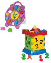 Brinquedos Para Bebês Jogos De Encaixe Brinquedo Carrinho Infantil Pedagógico Didático Kit Menino 1 ano 2 anos 3 anos 4 anos 5 anos
