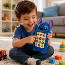 Brinquedo Infantil Educativo Interativo Musical Sons Luzes Para Menino Menina Celular Stitch Brinquedo Infantil Educativo Interativo Musical Sons Luzes Para Menino Menina Celular Stitch