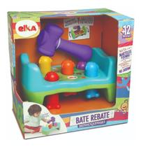 Brinquedo Infantil Educativo Minhoquinha Bate ou Rebate Elka Brinquedo Infantil Educativo Minhoquinha Bate ou Rebate Elka