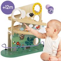 Brinquedo Infantil Educativo Rola Bolas Centopeia 3 Bolinhas