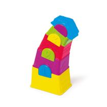 Brinquedo Infantil Educativo Torre Maluca TaTeTi 10 Peças Empilháveis