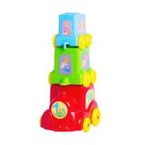 Brinquedo Infantil Educativo Trenzinho de Encaixar Baby Super Toys - 299 Brinquedo Infantil Educativo Trenzinho de Encaixar Baby Super Toys - 299