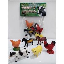 Brinquedo Infantil Emborrachado Animais Fazendinha