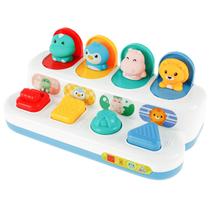 Brinquedo Infantil Esconde Bichos Veículos Bebê Educativo - GUTA GUTI