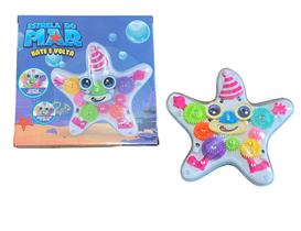Brinquedo Infantil Estrela do Mar c/ som e luz Bate e volta - Company kids