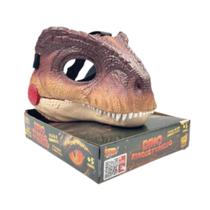 Brinquedo Infantil Fantasia Mascara Marrom Dinossauro Ataque Furioso c/ Som Zoop Toys