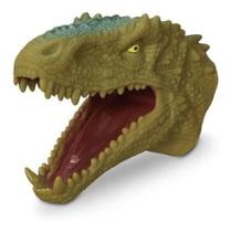 Brinquedo Infantil Fantoche Dinossauro Tirano Rex Adijomar