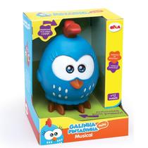 Brinquedo Infantil Galinha Pintadinha Mini Musical Com Rodinhas Menino e Menina Elka