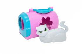 Brinquedo Infantil Gatinho Com Casinha Maleta Com Alça Brinquedo Infantil Gatinho Com Casinha Maleta Com Alça