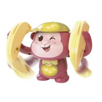 Brinquedo Infantil Gira Macaco Com Luz e Som Dm Toys - 6162