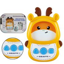 Brinquedo Infantil Girafa Interativa Ensina Inglês Multikids