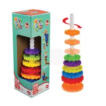 Brinquedo Infantil Giro Magico Dismat Engrenagens Coloridas