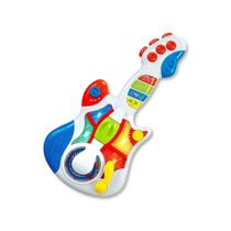 Brinquedo Infantil Guitarra Musical Divertido Emite Diferentes Sons e Luzes +06 meses - Zoop Toys