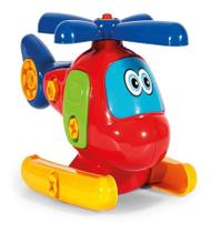 Brinquedo Infantil Helicóptero Didático Montar E Desmontar - Poliplac