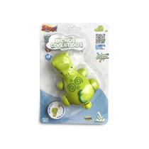 Brinquedo Infantil Hipopótamo Verde Coleção Bichos Divertido