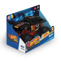 Brinquedo Infantil Hot Wheels Monster Truck Rocket 1:24 c/ Luz e Som Multikids - BR2529