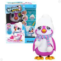 Brinquedo Infantil Interativo Resgate o Pinguim Rosa com + de 20 Sons e Emoções F0140-1
