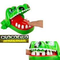 Brinquedo Infantil Jacaré Morde Dedo Crocodilo Dentista Novo - Art Brink Brinquedo Infantil Jacaré Morde Dedo Crocodilo Dentista Novo - Art Brink