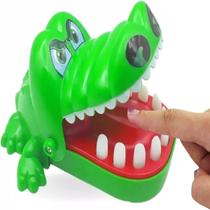 Brinquedo Infantil Jacaré Morde Dedo Crocodilo Dentista Pega