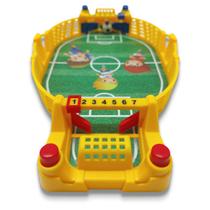 Brinquedo Infantil Jogo De Futebol Mini Campo Golzinho Amarelo