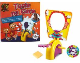 Brinquedo Infantil Jogo de Mesa Torta na Cara Diversão Garantida